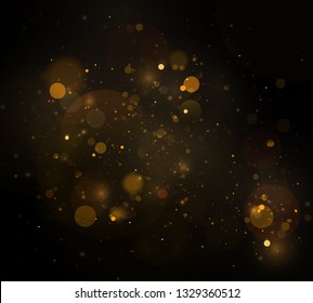 Texture background abstract black and white or silver Glitter and elegant for Christmas. Dust white. Sparkling magical dust particles. Magic concept. Abstract background with bokeh effect.