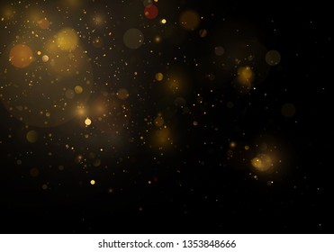 Textura de fundo abstrato preto e branco ou prata Glitter e elegante para o Natal. Branco de poeira. Partículas de poeira mágicas brilhantes. Conceito mágico. Abstrato com efeito bokeh.