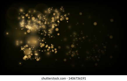 Texture background abstract black and white or silver Glitter and elegant for Christmas. Dust white. Sparkling magical dust particles. Magic concept. Abstract background with bokeh effect