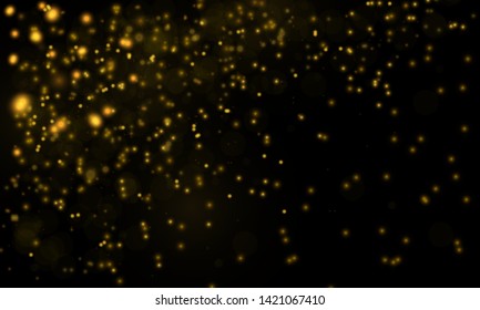 Texture background abstract black and white or silver Glitter and elegant for Christmas. Dust white. Sparkling magical dust particles. Magic concept. Abstract background with bokeh effect.