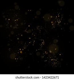 Texture background abstract black and white or silver Glitter and elegant for Christmas. Dust white. Sparkling magical dust particles. Magic concept. Abstract background with bokeh effect.