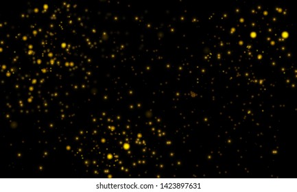 Texture background abstract black and white or silver Glitter and elegant for Christmas. Dust white. Sparkling magical dust particles. Magic concept. Abstract background with bokeh effect.