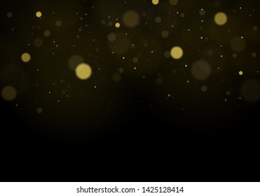 Texture background abstract black and white or silver Glitter and elegant for Christmas. Dust white. Sparkling magical dust particles. Magic concept. Abstract background with bokeh effect Vector