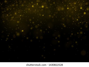 Texture background abstract black and white or silver Glitter and elegant for Christmas. Dust white. Sparkling magical dust particles. Magic concept. Abstract background with bokeh effect.