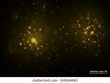 Texture background abstract black and white or silver Glitter and elegant for Christmas. Dust white. Sparkling magical dust particles. Magic concept. Abstract background with bokeh effect.