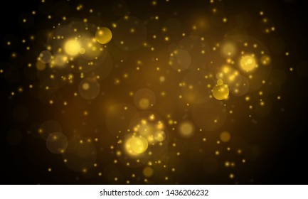 Texture background abstract black and white or silver Glitter and elegant for Christmas. Dust white. Sparkling magical dust particles. Magic concept. Abstract background with bokeh effect.