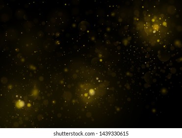 Texture background abstract black and white or silver Glitter and elegant for Christmas. Dust white. Sparkling magical dust particles. Magic concept. Abstract background with bokeh effect.