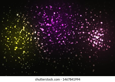 
Texture background abstract black and white or silver glitter and elegant for Christmas. The dust is white. Sparkling magic dust particles. Magic concept. Abstract background with bokeh effect.