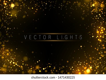 Texture background abstract black and white or silver Glitter and elegant for Christmas. Dust white. Sparkling magical dust particles. Magic concept. Abstract background with bokeh effect.