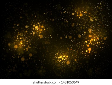Texture background abstract black and white or silver Glitter and elegant for Christmas. Dust white. Sparkling magical dust particles. Magic concept. Abstract background with bokeh effec