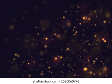 Texture background abstract black and white or silver Glitter and elegant for Christmas. Dust white. Sparkling magical dust particles. Magic concept. Abstract background with bokeh effect.