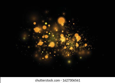 Texture background abstract black and white or silver Glitter and elegant for Christmas. Dust white. Sparkling magical dust particles. Magic concept. Abstract background with bokeh effect. Vector
