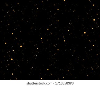 Texture background abstract black and white or silver, gold Glitter and elegant for Christmas Dust white. Sparkling magical dust particles Magic concept Abstract background with bokeh effect. Vector