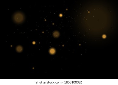 Texture background abstract black and white or silver Glitter and elegant for Christmas. Dust white. Sparkling magical dust particles. Magic concept. Abstract background with bokeh effect. Vector