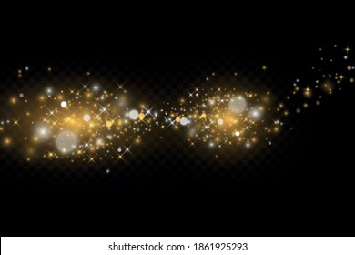 Texture background abstract black and white or silver, gold Glitter and elegant for Christmas. Dust white. Sparkling magical dust particles. Magic concept. Abstract background with bokeh effect