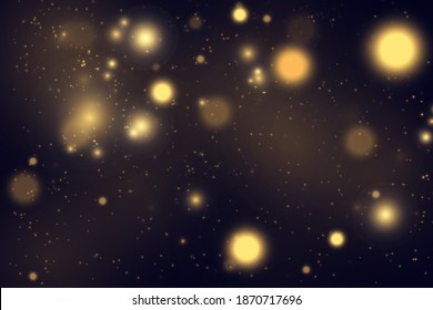 Texture background abstract black and white or silver Glitter and elegant for Christmas. Dust white. Sparkling magical dust particles. Magic concept. Abstract background with bokeh effect. Vector
