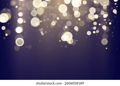 Texture background abstract black and white or silver, gold Glitter and elegant for Christmas. Dust white. Sparkling magical  particles. Magic concept. Abstract background with bokeh effect.  Vector