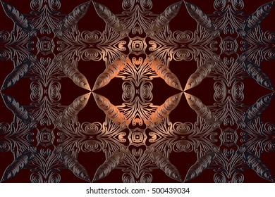 texture, background abstract embossed symmetrical pattern Victorian style vector illustration