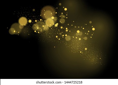 Texture background abstract  Glitter and elegant for Christmas. Dust white. Sparkling magical dust particles. Magic concept. Abstract background with bokeh effect Vector