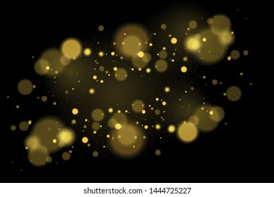 Texture background abstract  Glitter and elegant for Christmas. Sparkling magical dust particles. Magic concept. Abstract background with bokeh effect Vector