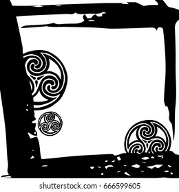 Texture background. Background drawing strokes, texture, ornament