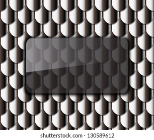 Texture background with a glass tablet. Seamless pattern design. Vector illustration
