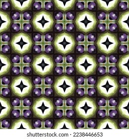 Texture background with mosaic for your creativity. Vector seamless