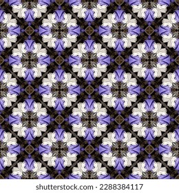 Texture background with mosaic for your creativity. Vector seamless