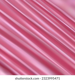 Texture, background, pattern. Fabric silk pink background. Beautiful pink satin. Drapery background. winds waves, creating a beautiful background of the folds.