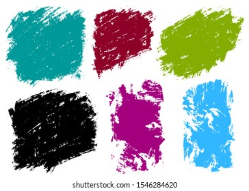 Texture background of pencil or thick brush. Texture for design backgrounds, text boxes, decoration. Abstract. Artistic. Grunge style. Editable color. Vectorial.  