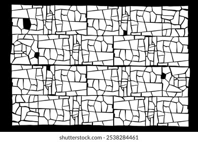 Texture background rocks dirt and ground surface seamless pattern, vector graphics.