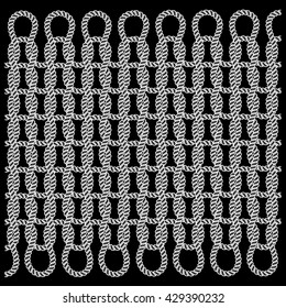 texture a background from a rope network