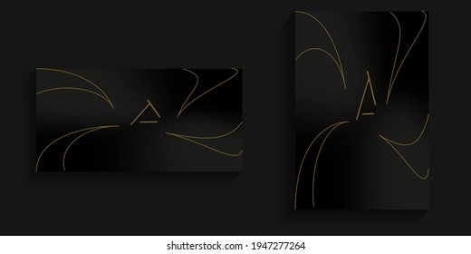 Texture background with sharp line facing the middle in elegant gold color for card background, social media background, wallpaper, banner, cover