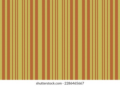 Texture background stripe. Fabric pattern lines. Textile seamless vector vertical in yellow and red colors.