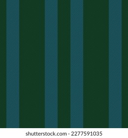 Texture background stripe. Lines vertical fabric. Pattern vector seamless textile in dark and blue colors.