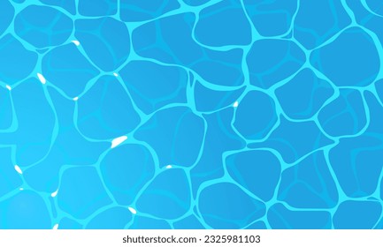 Texture background of the surface of the water