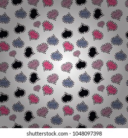Texture background texture. Valentines day hearts. White, black and neutral. Vector illustration.