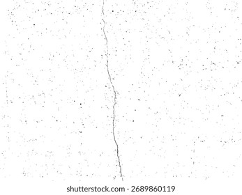 Fundo do papel de socorro. Grãos, ruído, efeito poeira. Padrão de areia. Textura rugosa granulada preta isolada em branco. Sobreposição de neve. Ilustração vetorial, EPS 10.	