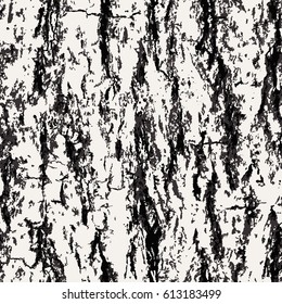 Texture bark shape with seamless background.
