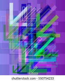 texture beside magical structure, different info between navigation vector background
