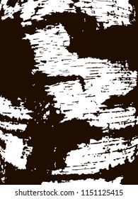 Texture of birch bark, tree background. Vector illustration.