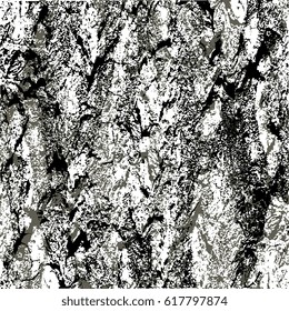 Texture of birch on a white background