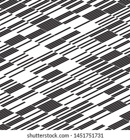 Texture with black bands. Vector seamless pattern.  Monochrome geometric pattern. Pattern with 50% 
black  bands and 50%  white bands.