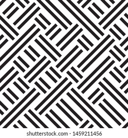 Texture Black Bands Vector Seamless Pattern Stock Vector (Royalty Free ...