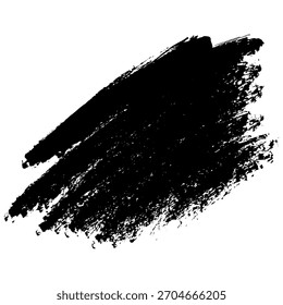 Las pinceladas negras de textura son perfectas para fondos únicos