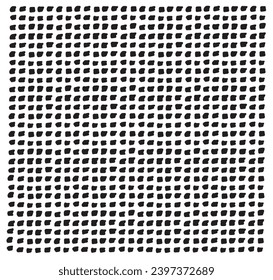 texture black dots on a white background