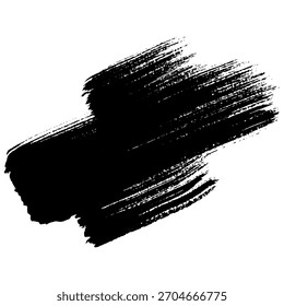 Textur schwarz handgezeichnete Pinselstriche in schwarz perfekt für farbige Motivhintergründe