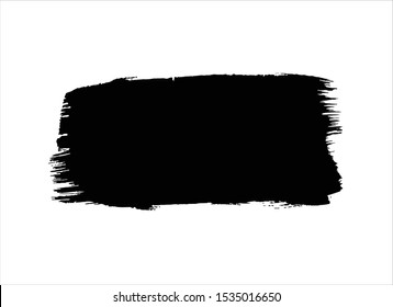 texture black ink paint stroke background vector