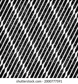 Texture with black oblique geometric forms. Seamless vector illustration eps 10.