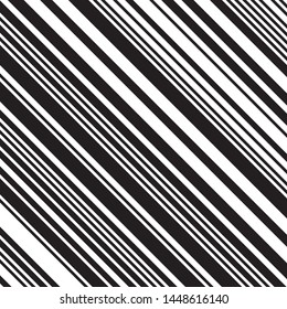 Texture with black oblique segments. Monochrome geometric pattern with oblique black segments.
